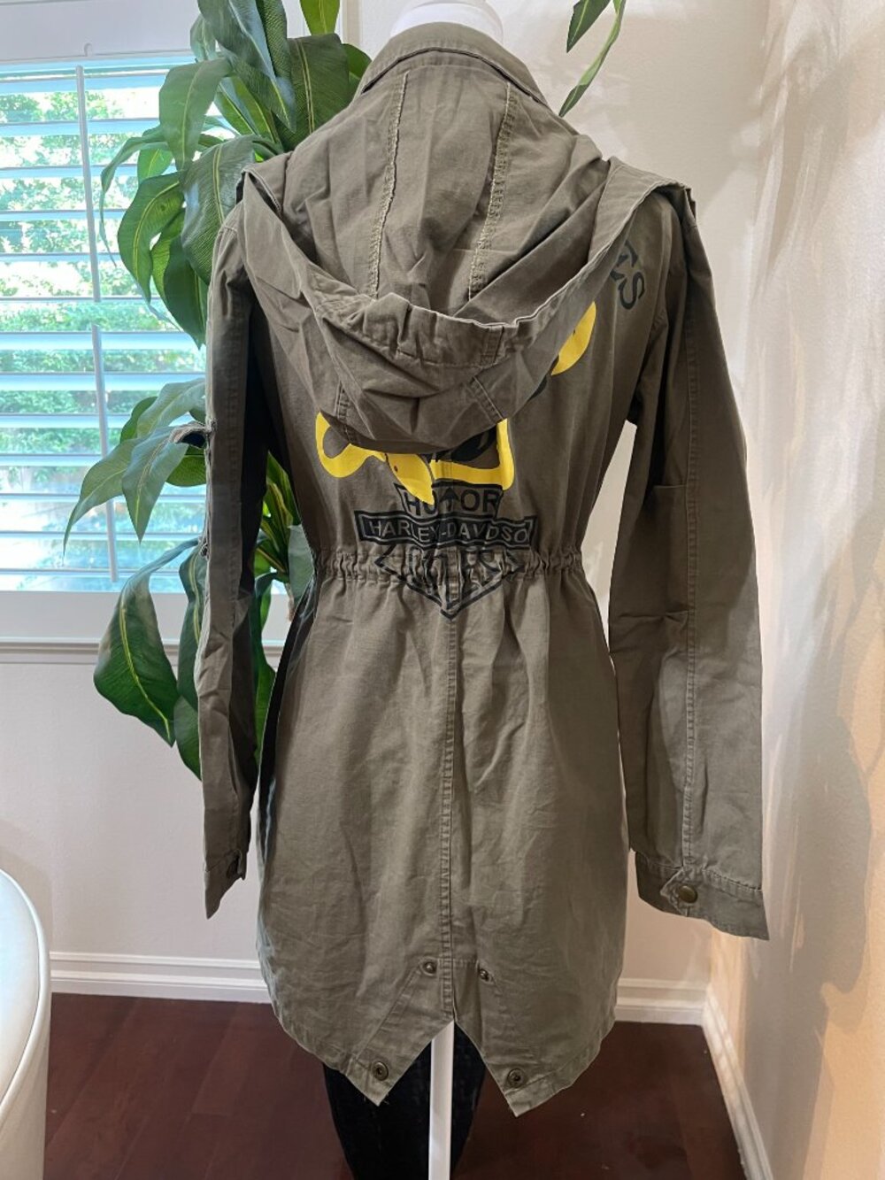 Harley Graphic Hooded Military Utility Parka - Picture 3 of 11